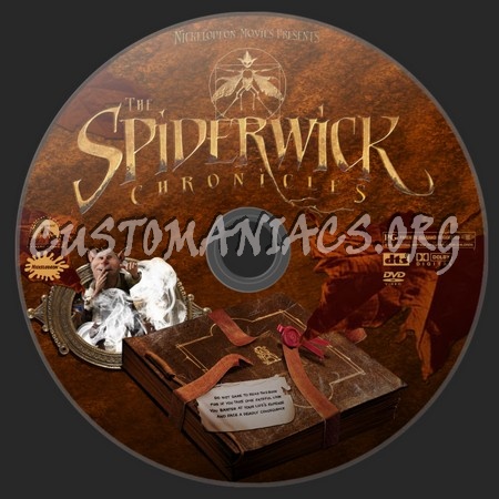 The Spiderwick Chronicles dvd label