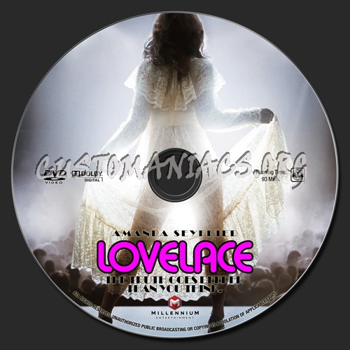 Lovelace dvd label