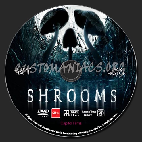 Shrooms dvd label