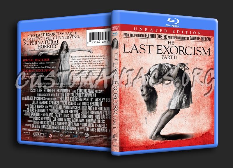 The Last Exorcism Part II blu-ray cover