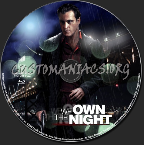 We Own The Night blu-ray label