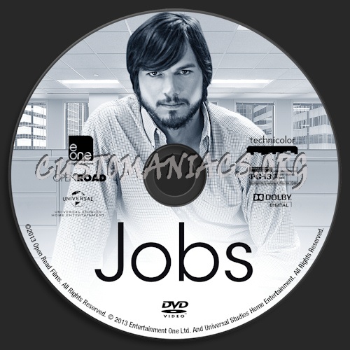 Jobs dvd label