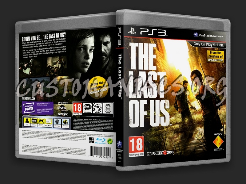 The Last Of Us dvd cover