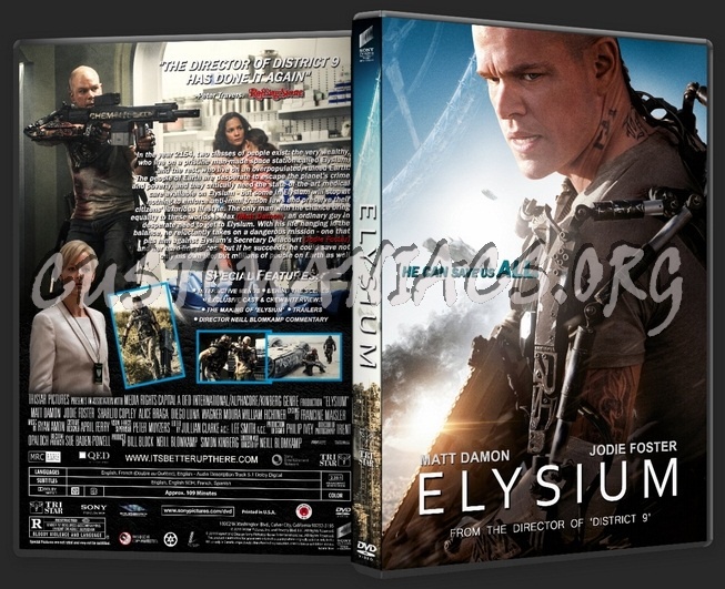 Elysium dvd cover