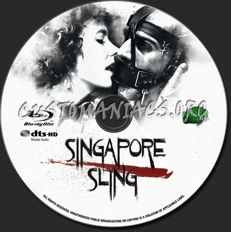 Singapore Sling blu-ray label