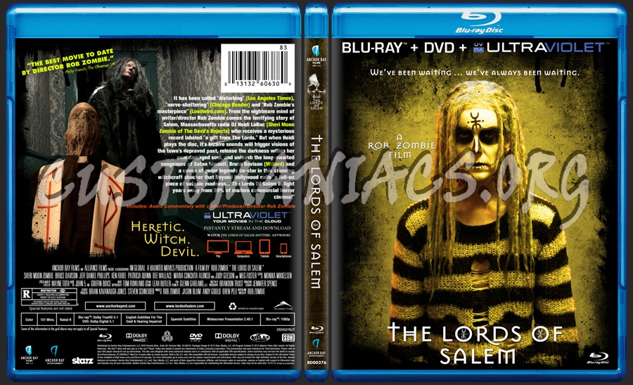 The Lords of Salem blu-ray cover