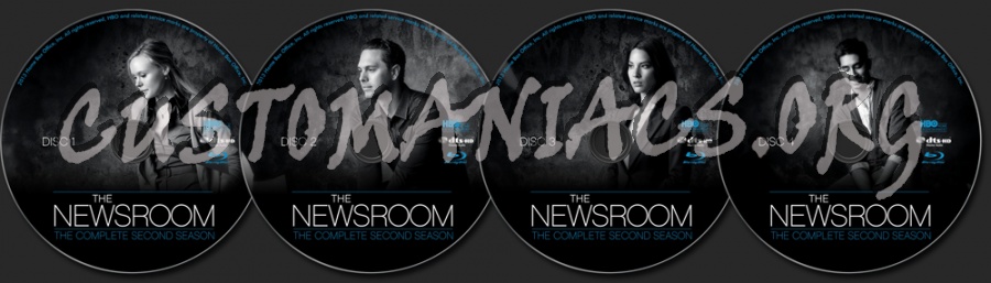 The Newsroom (Season 2) blu-ray label