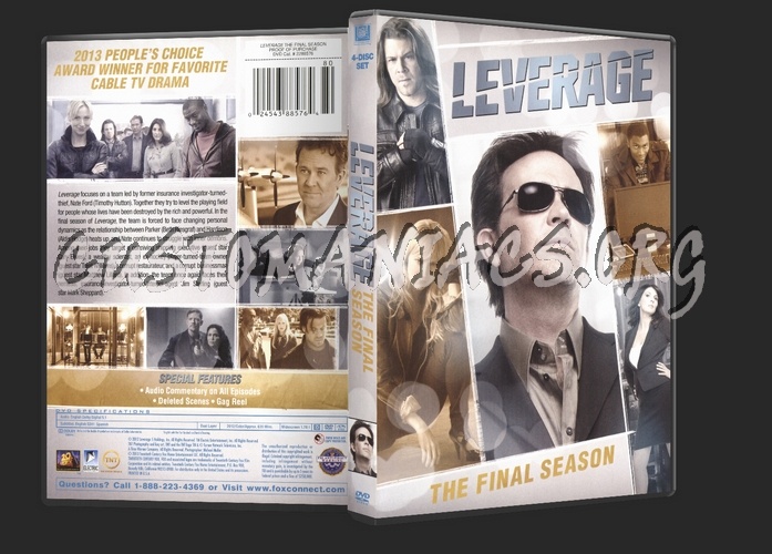 Leverage Season 5 dvd cover