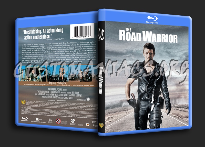 The Road Warrior blu-ray cover