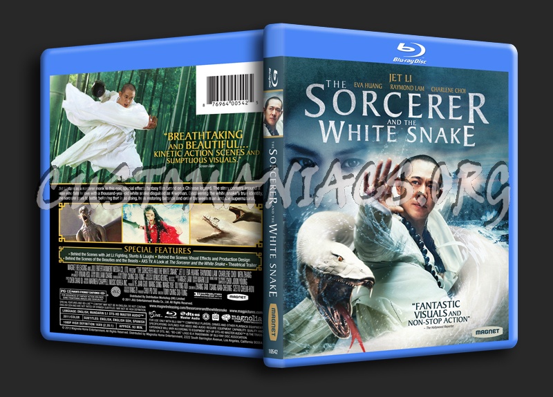 The Sorcerer and the White Snake blu-ray cover