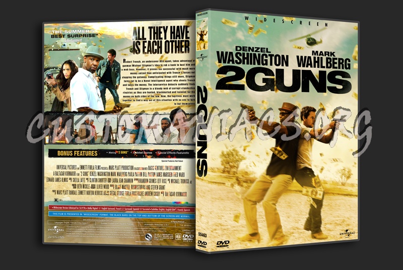 2 Guns dvd cover