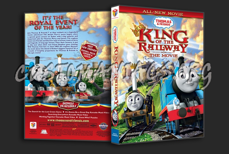 Thomas & Friends: King of the Railway dvd cover