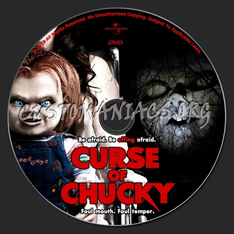 Curse Of Chucky dvd label