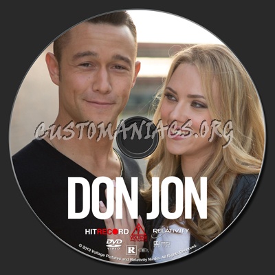 Don Jon dvd label