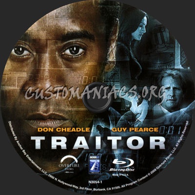 Traitor blu-ray label