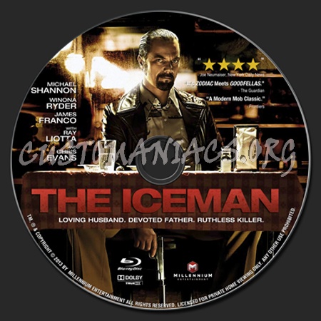 The Iceman blu-ray label