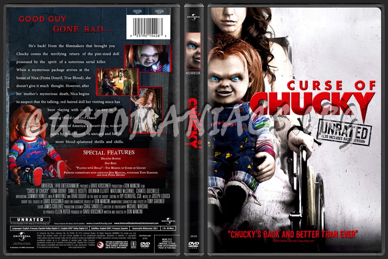 Curse of Chucky dvd cover
