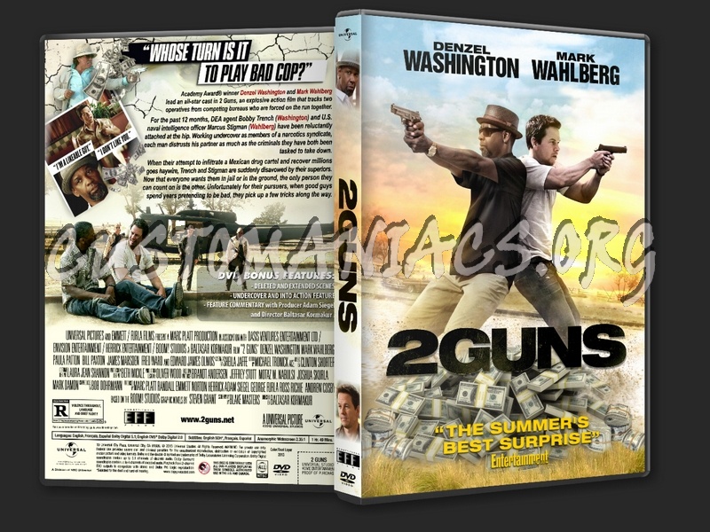 2 Guns (2013) dvd cover