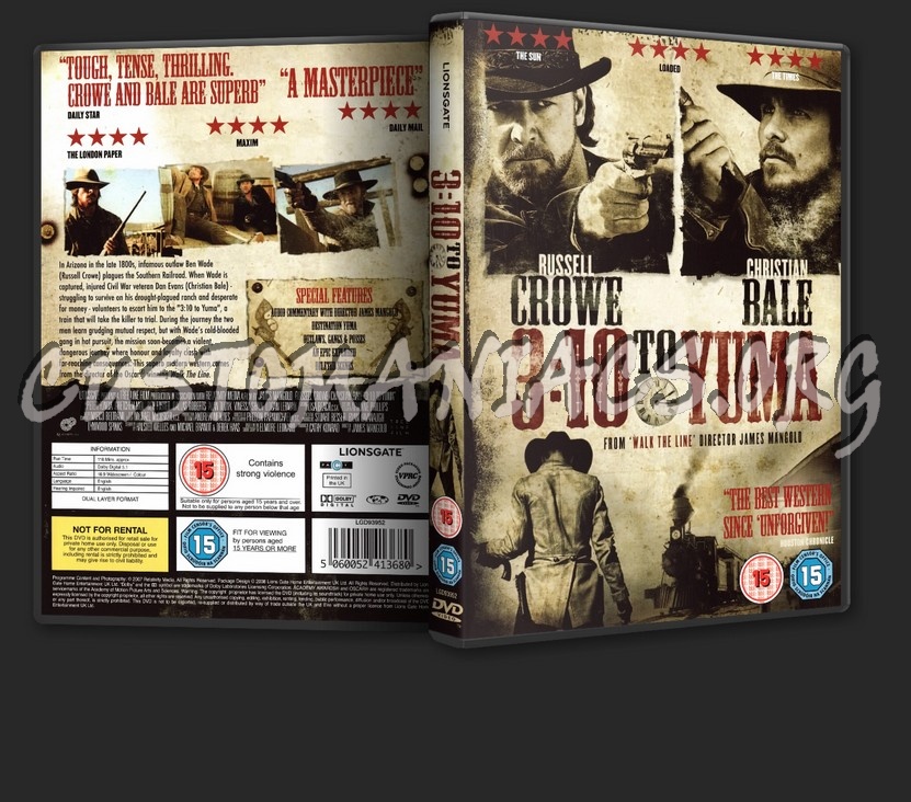 3:10 To Yuma dvd cover