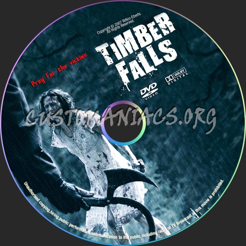 Timber Falls dvd label