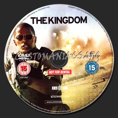 The Kingdom dvd label