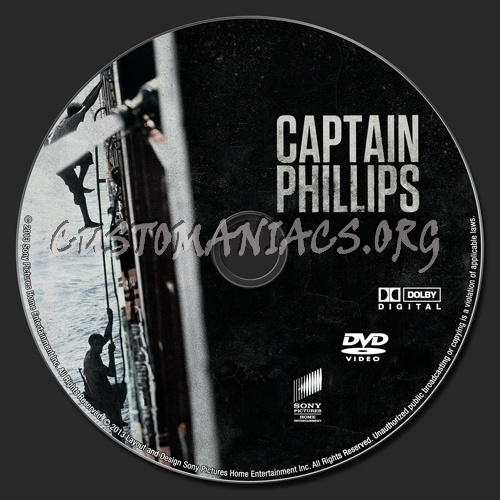 Captain Phillips dvd label