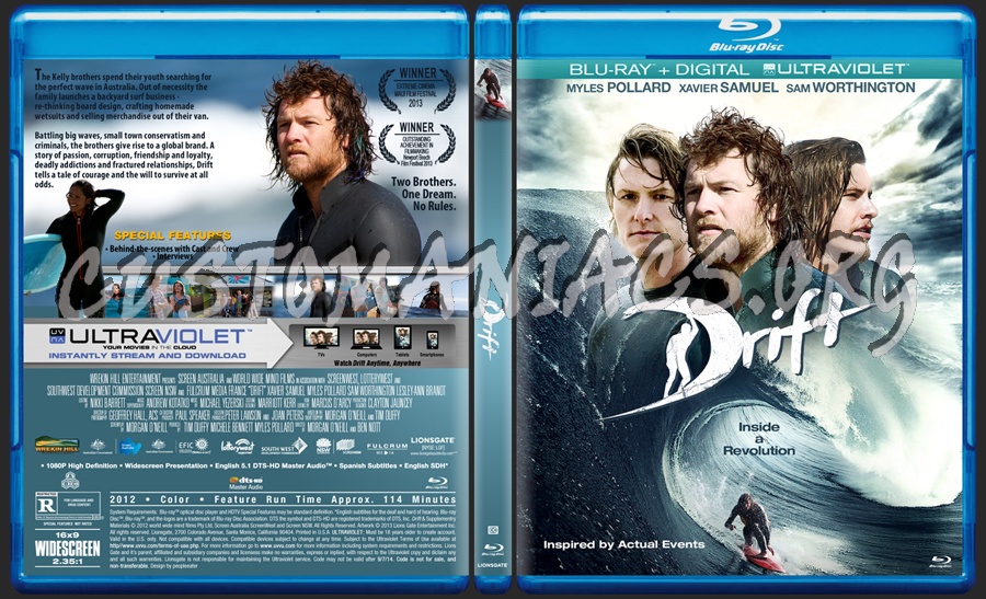 Drift blu-ray cover