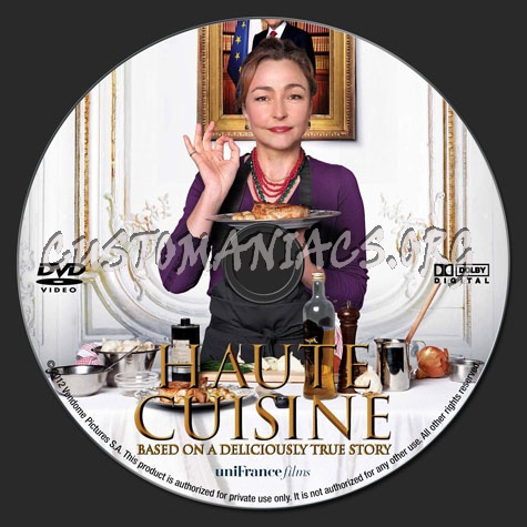 Haute Cuisine dvd label