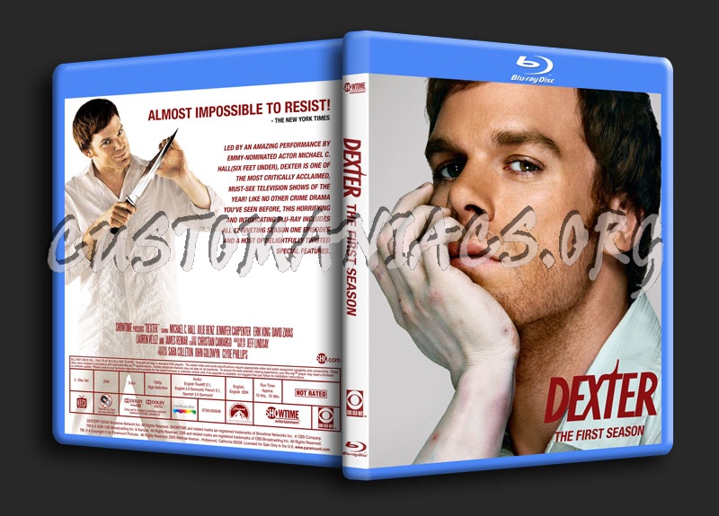 Dexter - The Complete Collection blu-ray cover