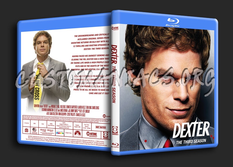 Dexter - The Complete Collection blu-ray cover