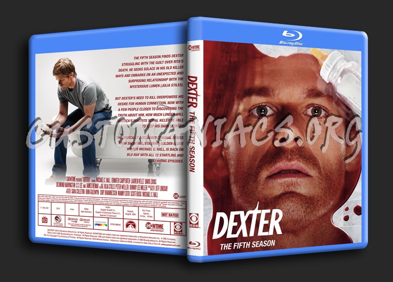 Dexter - The Complete Collection blu-ray cover