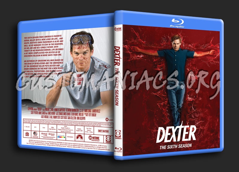 Dexter - The Complete Collection blu-ray cover