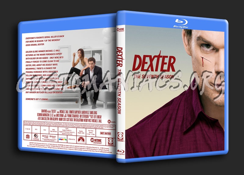 Dexter - The Complete Collection blu-ray cover