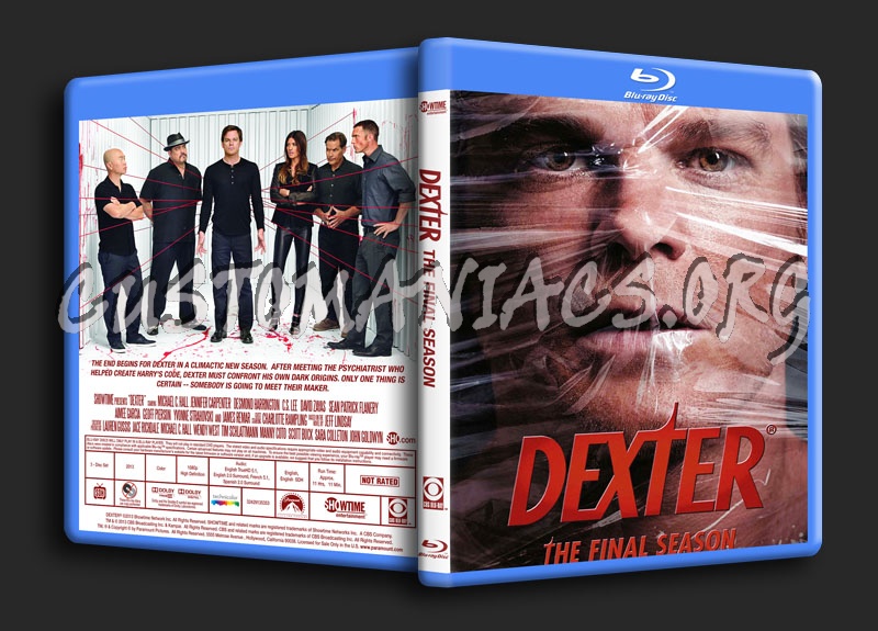 Dexter - The Complete Collection blu-ray cover