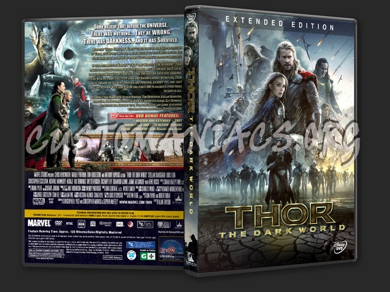 Thor: The Dark World (2013) dvd cover