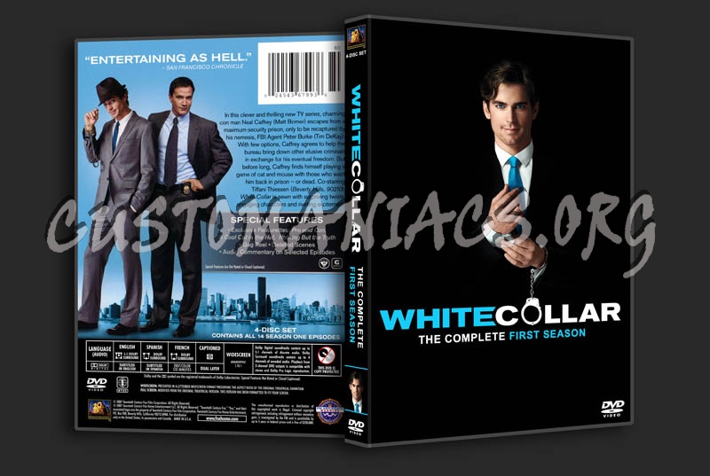 White Collar: Seasons 1-4 dvd cover