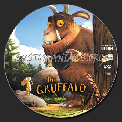The Gruffalo dvd label