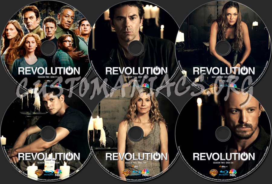 Revolution Season 2 blu-ray label