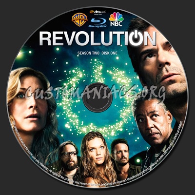 Revolution Season 2 blu-ray label