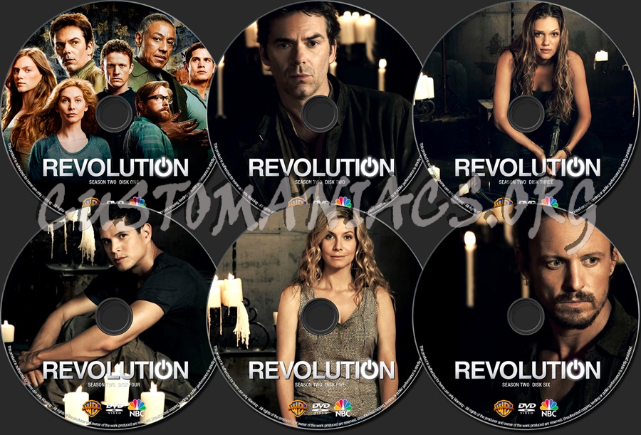 Revolution Season 2 dvd label