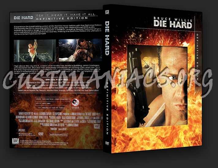 Die Hard Definitive Edition Collection dvd cover