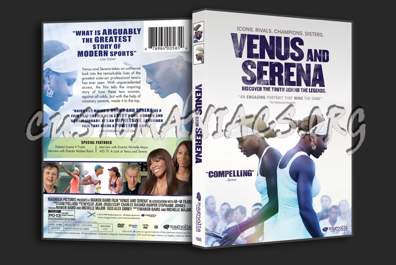 Venus and Serena dvd cover