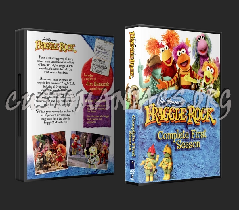 Fraggle Rock: Complete First Season dvd cover