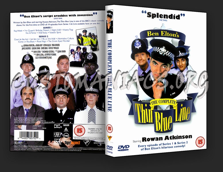 The Thin Blue Line Complete Series 1 & 2 dvd cover