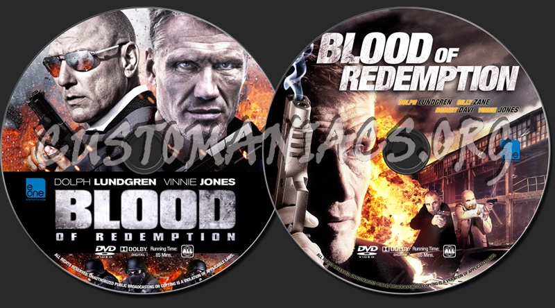 Blood Of Redemption dvd label