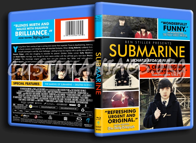 Submarine blu-ray cover