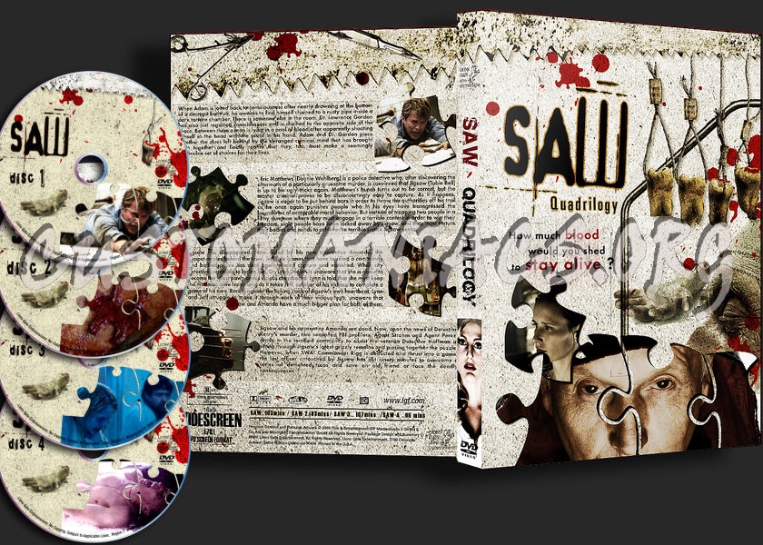 Saw Quadrilogy dvd cover