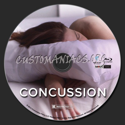 Concussion blu-ray label