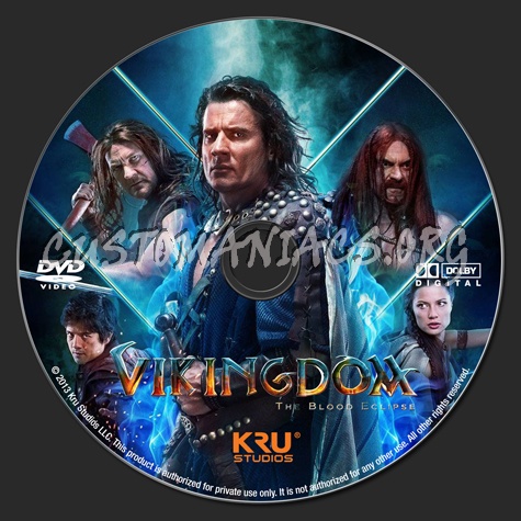 Vikingdom dvd label