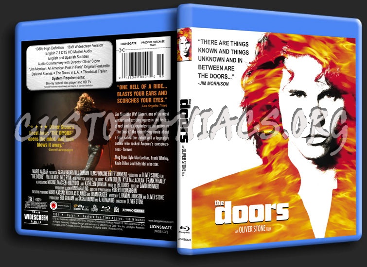 The Doors blu-ray cover